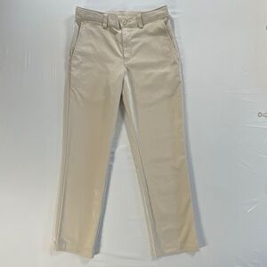 PGA Tour Boys Flat Front Khaki Golf Pants Medium (10-12)
